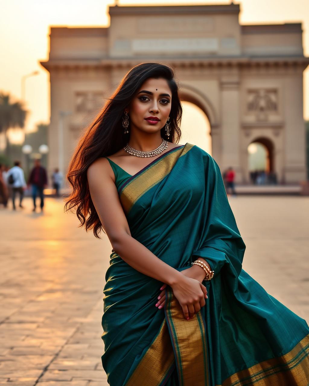 Catalogue Pallu saree drape